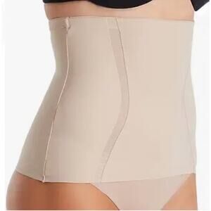 TC Fine Intimates Women's Middle Manager Step in Waist Cincher Nude Medium